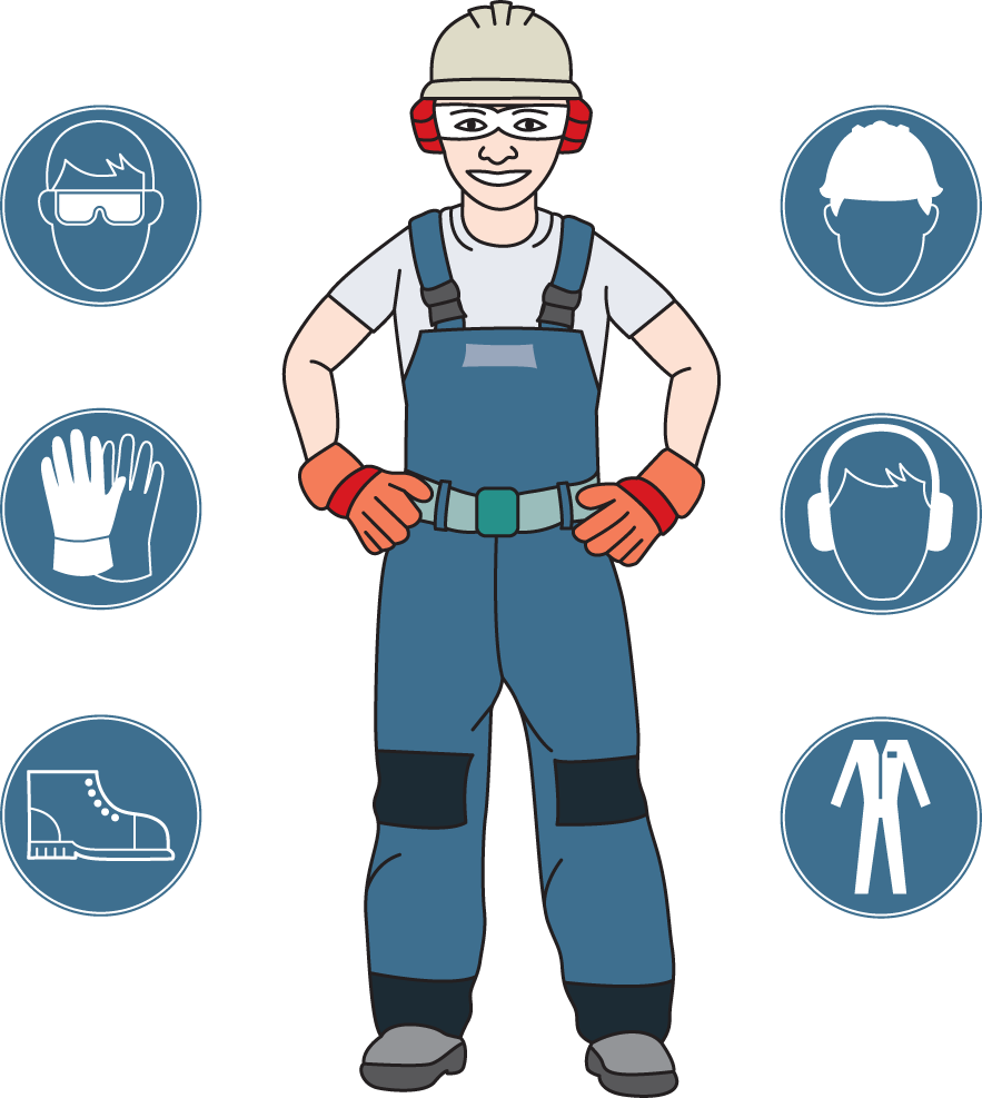 PPE is a vital element of workshop clothing