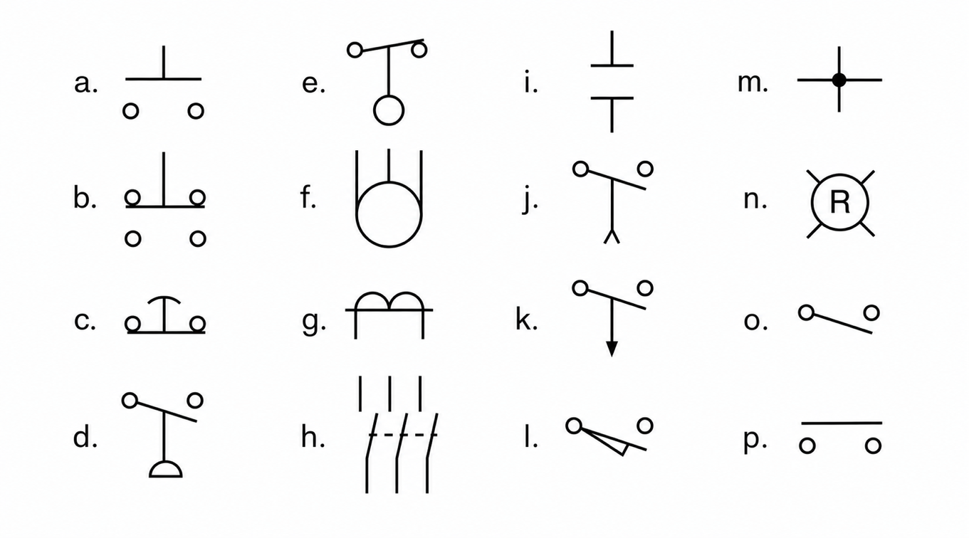 electrical switching symbols