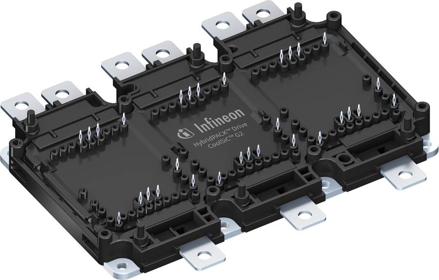 Infineon’s 1300 V SiC power module with 205°C operating temperature