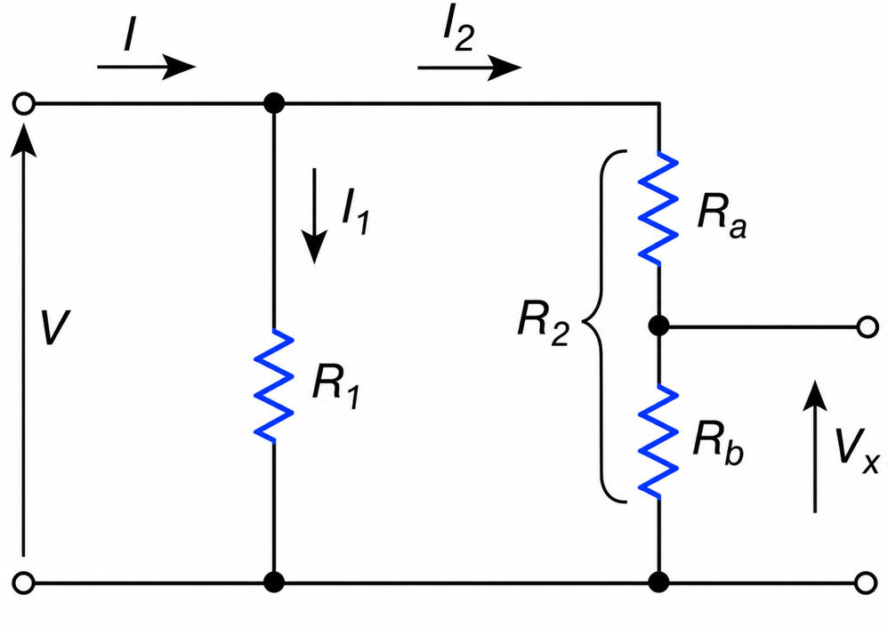 Calculating Vx in Resistive Circuit
