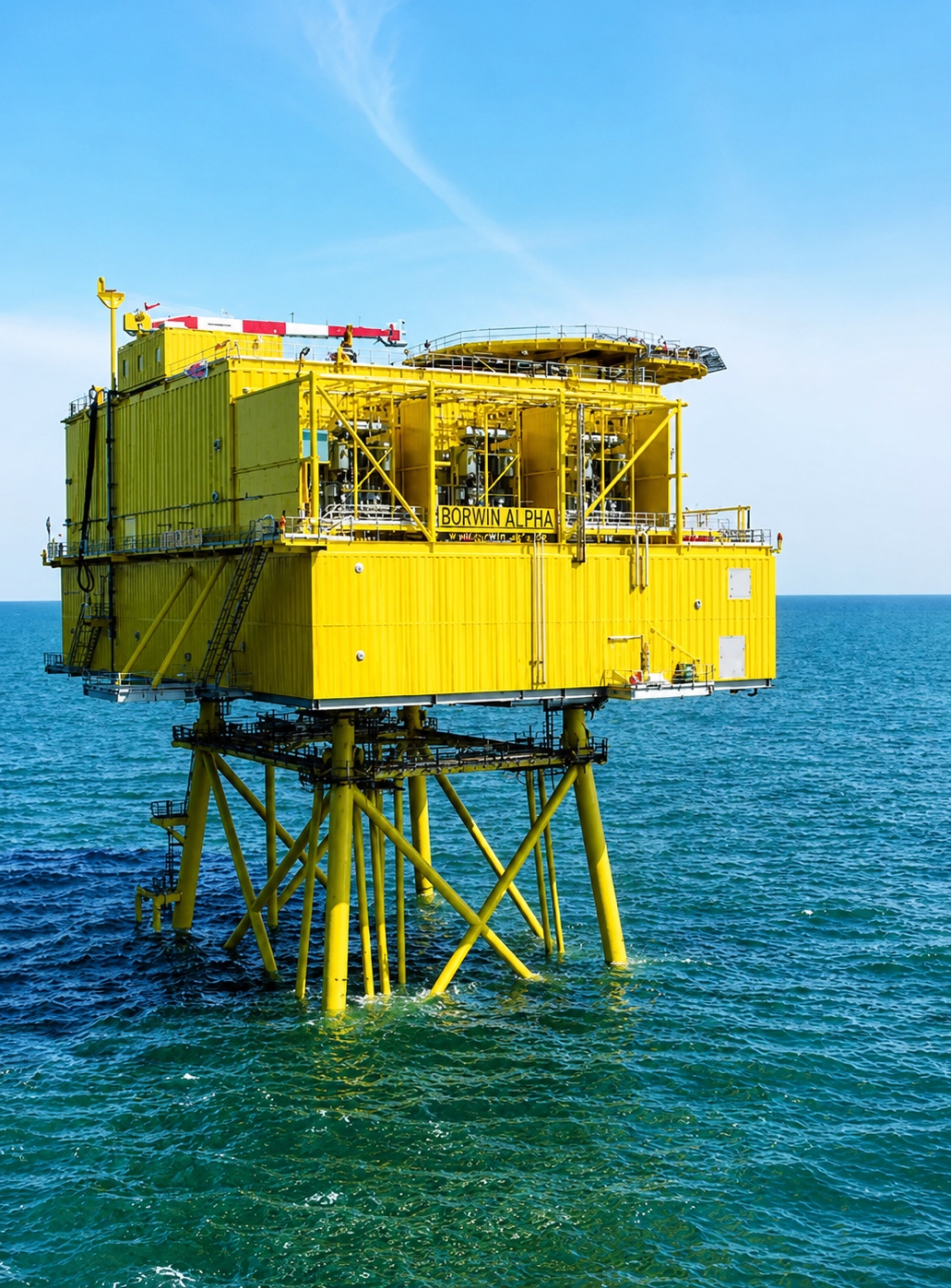 Borwin offshore VSC-HVDC converter station.