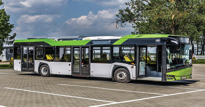 Supercapacitor hybrid bus.