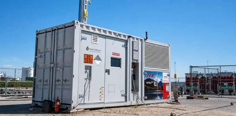 Hitachi Energy Debuts HyFlex Compact to Displace Diesel Generators with Zero-Emission Mobile Power